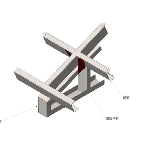Baumaterial Dachstuhl Verstärkung Verbindungsteile